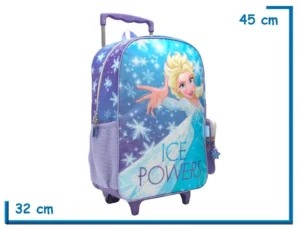 MOCHILA CARRO 16" FROZEN ELSA ICE POWERS