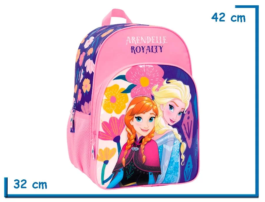 MOCHILA ESPALDA 16″ FROZEN VIOLETA ARENDELLE ROYALTY