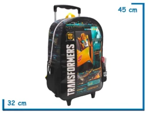 MOCHILA CARRO 16" TRANSFORMERS BUMBLEBEE TRUE GAMER