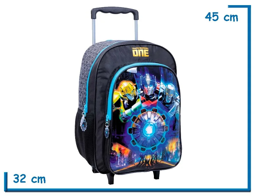 MOCHILA CARRO 16″ TRANSFORMERS NEGRA ONE