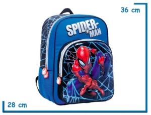 MOCHILA ESPALDA 14" SPIDER-MAN AZUL TO THE RESCUE