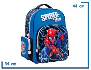 MOCHILA ESPALDA 18" SPIDER-MAN AZUL TO THE RESCUE