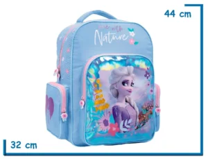 MOCHILA ESPALDA 17" FROZEN CELESTE ONE WITH NATURE