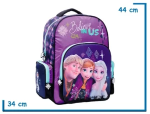 MOCHILA ESPALDA 18" FROZEN BELIEVE IN US
