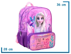 MOCHILA ESPALDA 14" FROZEN LILA FIND YOUR DESTINY