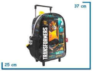 MOCHILA CARRO 12" TRANSFORMERS BUMBLEBEE TRUE GAMER