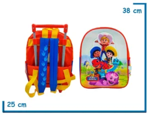 MOCHILA CARRO 12" DINO RANCH PERSONAJES