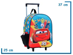 MOCHILA CARRO 12" CARS CHAMP 95