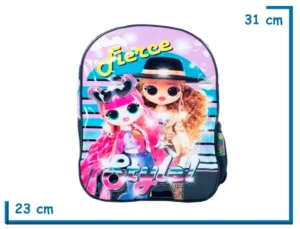 MOCHILA ESPALDA 12" LOL FIERCE STYLE!