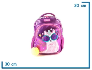 MOCHILA ESPALDA 12" KOOSHI LLAMA CON GAFAS