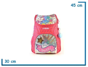 MOCHILA ESPALDA 17" KOOSHI SWEET TORNASOLADA