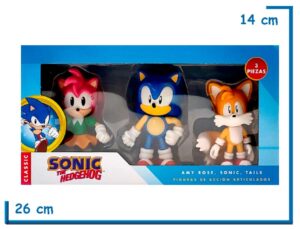 CARNIVAL TOYS CLASSIC AMY ROSE SONIC & TAILS 10CM SONIC THE HEDGEHOG