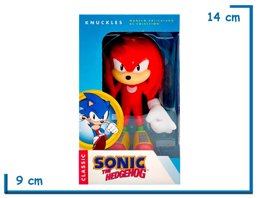 CARNIVAL TOYS CLASSIC KNUCKLES 10CM SONIC THE HEDGEHOG