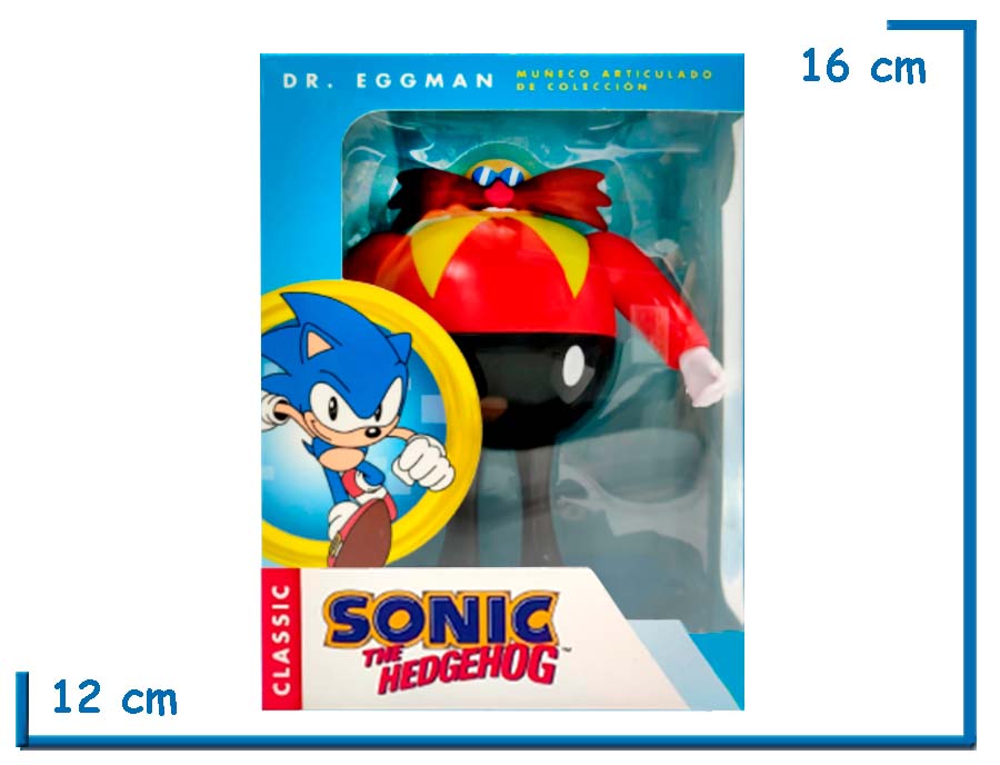 CARNIVAL TOYS CLASSIC DR. EGGMAN 10CM SONIC THE HEDGEHOG