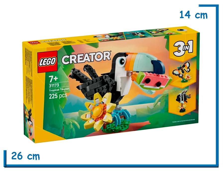 LEGO CREATOR TROPICAL TOUCAN