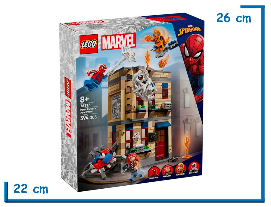 LEGO MARVEL PETER PARKERS APARTMENT