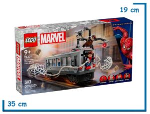 LEGO MARVEL SPIDER-MAN VS DOC OCK SUBWAY TRAIN SCENE