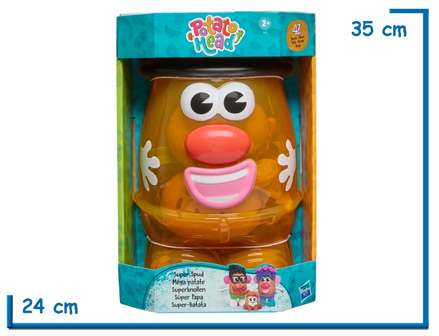 POTATO HEAD SUPER SPUD KIT PARA ARMAR 3 FIGURAS 42PZS