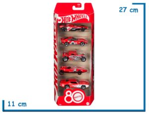 HOT WHEELS MATTEL 80 PACK X5 AUTITOS