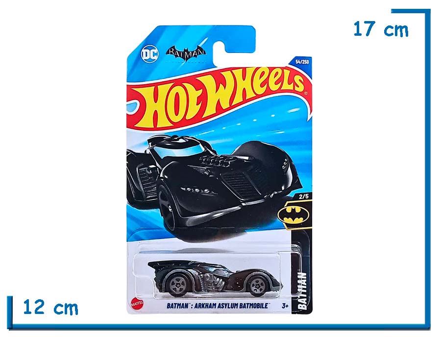 HOT WHEELS BATMAN ARKHAM ASYLUM BATMOBILE BATMAN
