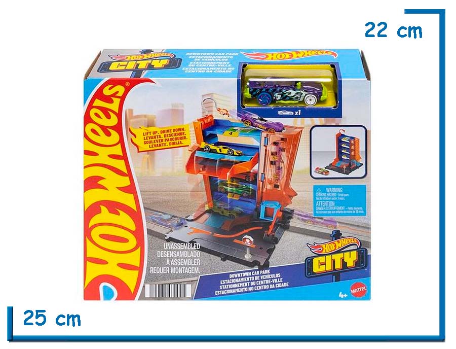 HOT WHEELS CITY DOWNTOWN CAR PARK