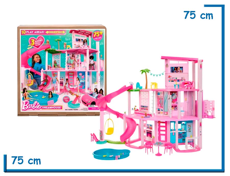 BARBIE DREAMHOUSE CASA CON ACCESORIOS
