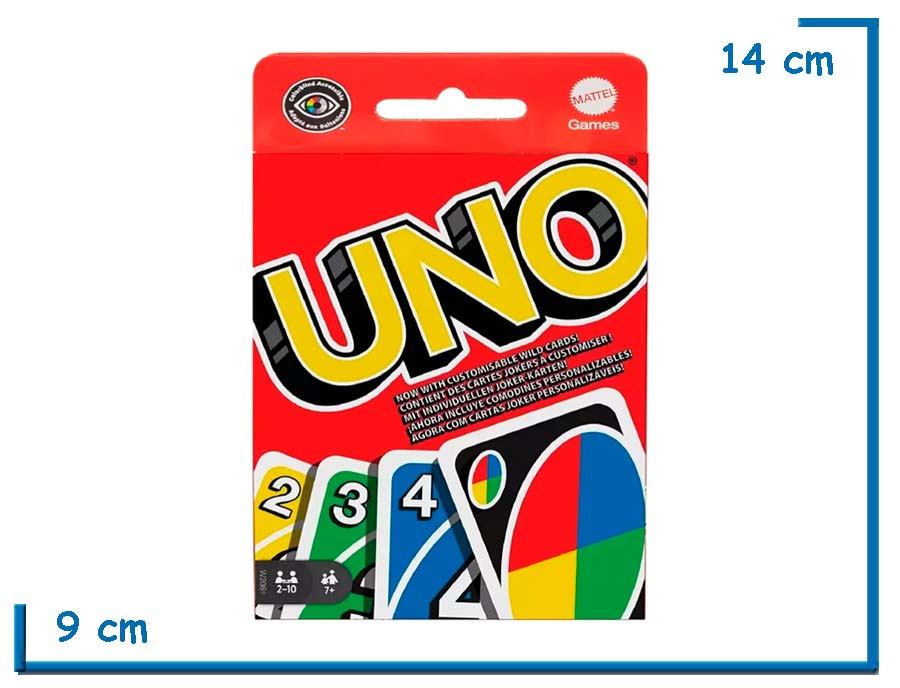 UNO MATTEL CON COMODINES PERSONALIZABLES