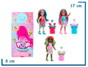 BARBIE POP REVEAL CHELSEA MUÑECA SOPRESA CON MASCOTA