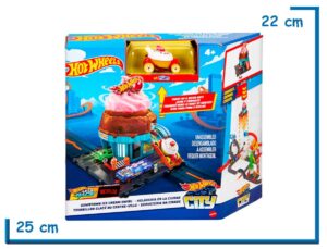HOT WHEELS CITY DOWNTOWN ICE CREAM SWIRL
