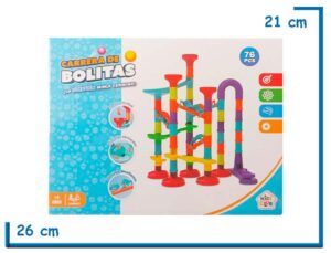 KIDS CLUB CARRERA DE BOLITAS 76 PZS