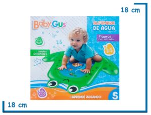 BABY GUS ALFOMBRA DE AGUA CON FORMA RANA