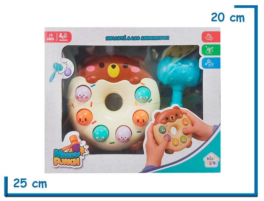 KIDS CLUB HAPPY PUNCH DONA OSO WACK A MOLE