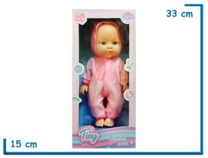TINY BABY CAMI BEBE DISFRAZ CONEJO ROSA 29CM