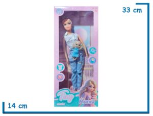 TINY FANTASY MAMA REMERA BLANCA CON BEBE