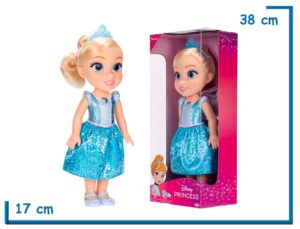 JAKKS DISNEY PRINCESS CINDERELLA MUÑECA GRANDE 38CM