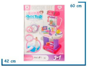 WANDERLONG LITTLE DOCTOR 3 IN 1 DOCTOR SET