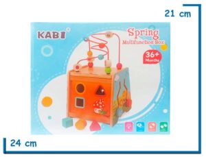 KABI SPRING MULTIFUNCTION BOX PRONO CON ENCASTRE DE MADERA