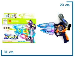 GALAXY EAGLE GALACTIC PISTOLA CON LUZ Y SONIDO