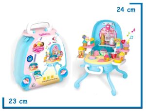 LIANG LIANG TOYS KIDS FUN ICE CREAM MALETIN HELADERIA 41 PZS