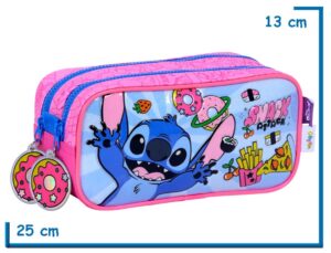 PORTALAPIZ DOBLE STITCH ROSA SNACK ATTACK