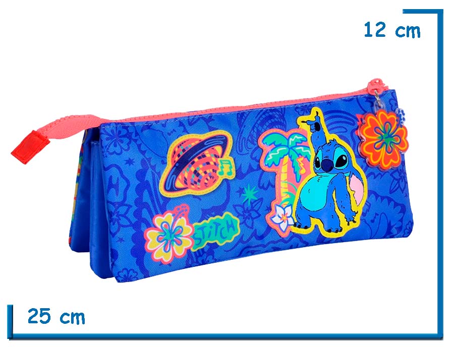 PORTALAPIZ TRIANGULAR SIMPLE STITCH AZUL 626 DISCO