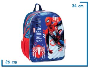 MOCHILA ESPALDA 13'' SPIDER-MAN AZUL ADVANCED SUIT