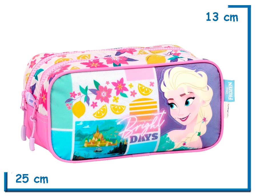 PORTALAPIZ DOBLE FROZEN ROSA BRIGHT DAYS