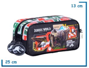 PORTALAPIZ DOBLE JURASSIC WORLD VERDE DEFEND TERRITORY