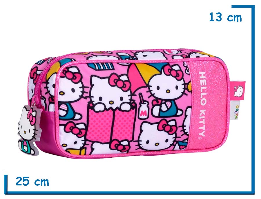 PORTALAPIZ SIMPLE HELLO KITTY ROSA MUCHAS KITTYS