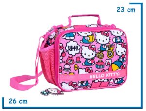 LUNCHERA HELLO KITTY ROSA MUCHAS KITTYS