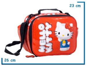 LUNCHERA HELLO KITTY ROJA HELLO KITTY RELIEVE