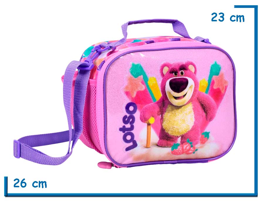LUNCHERA LOTSO VIOLETA ESTRELLAS SWEET AS STRAWBERRIES