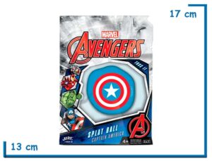MARVEL AVENGERS CAPTAIN AMERICA SPLAT BALL