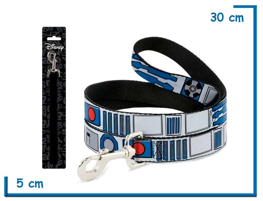 CERDA STAR WARS R2-D2 CORREA PARA PERRO 120CM